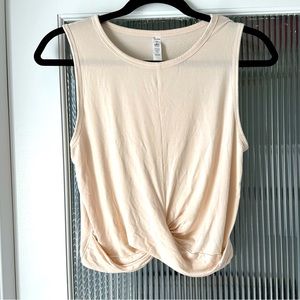 Alo Yoga Cover Tank • Light Pink Size Medium